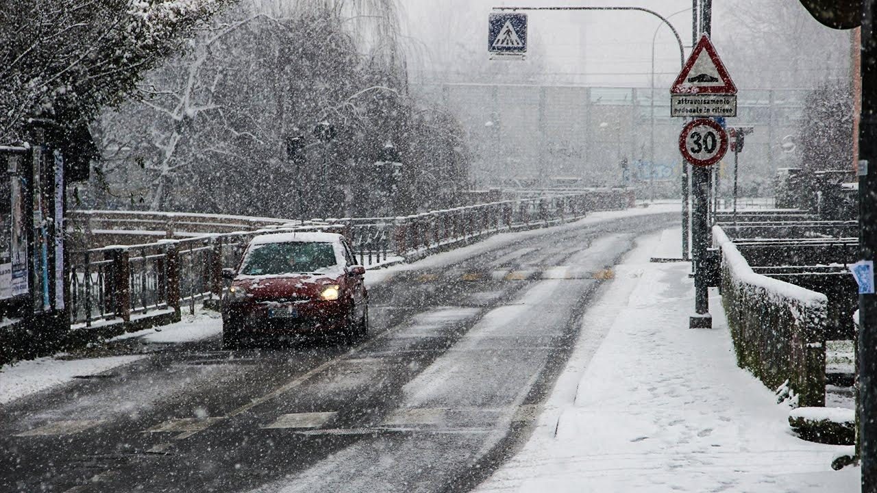 Previsioni meteo per le prossime 36 ore: confermata la neve NEL LODIGIANO E NEL PAVESE