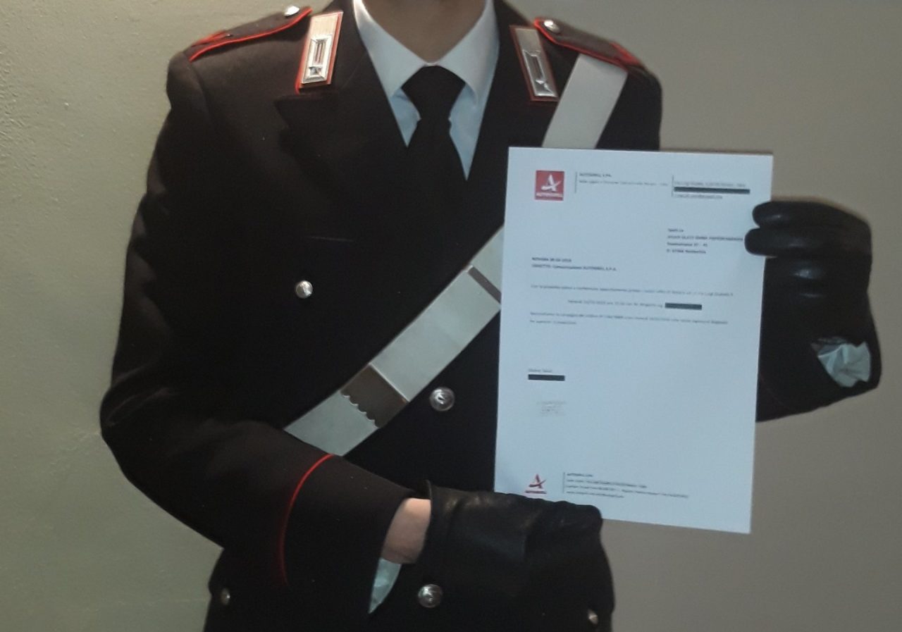 Tentata truffa ma all’appuntamento trovano i Carabinieri
