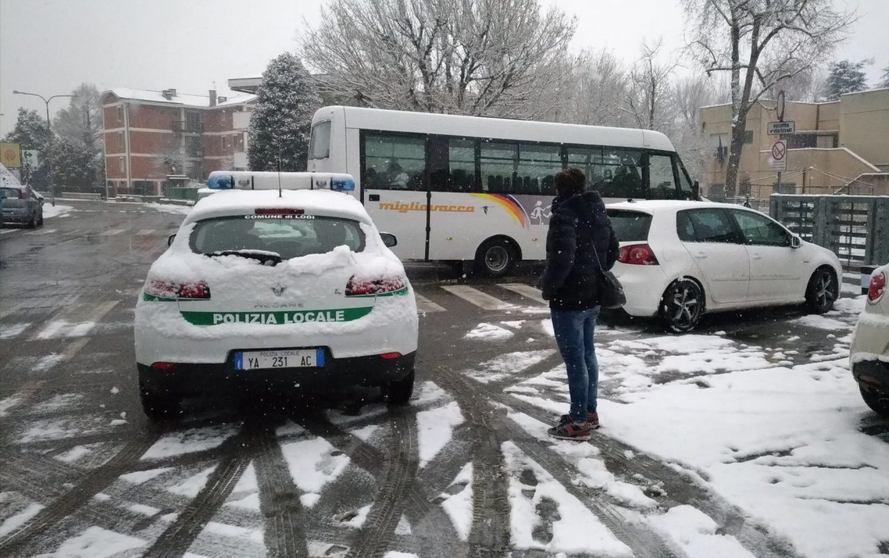 Neve Lodi Per il Sindaco nessun disagio importante