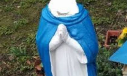 Madonnina decapitata a Sant'Angelo Lodigiano