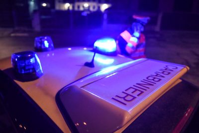 Investimento ciclista nella serata SIRENE DI NOTTE