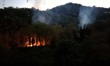 Incendi boschivi è allerta rossa da oggi fino a martedì, anche a Bergamo