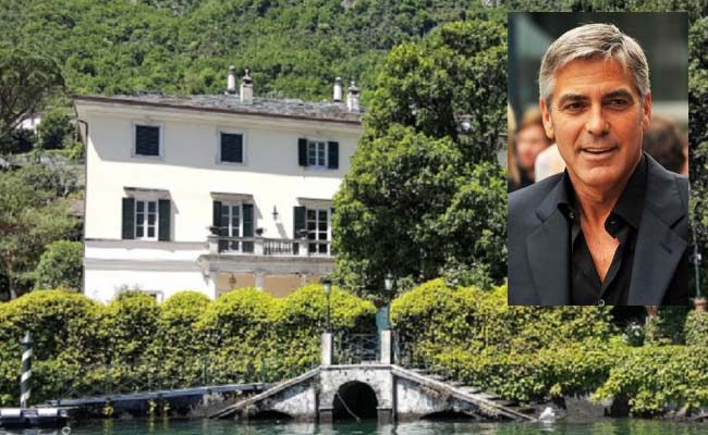 Clooney e famiglia sono arrivati a Laglio