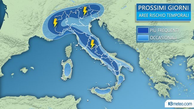 Meteo Bassa | Maggio instabile, raffica di temporali in arrivo