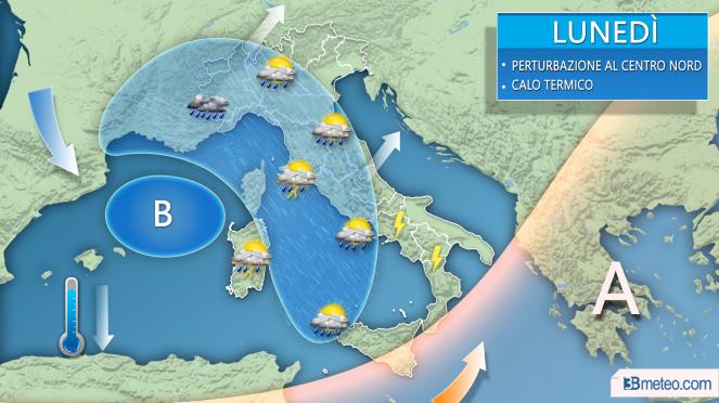 Previsioni Meteo | Nuova settimana con tempo instabile