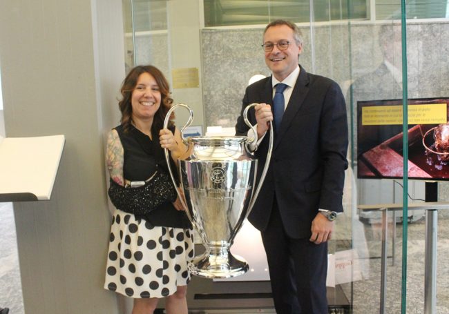 Champions League e Coppa del Mondo in mostra in Assolombarda