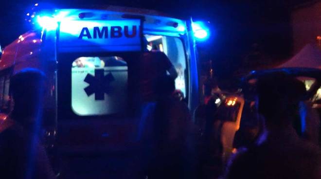 Soccorso 77enne a Lodi Vecchio SIRENE DI NOTTE
