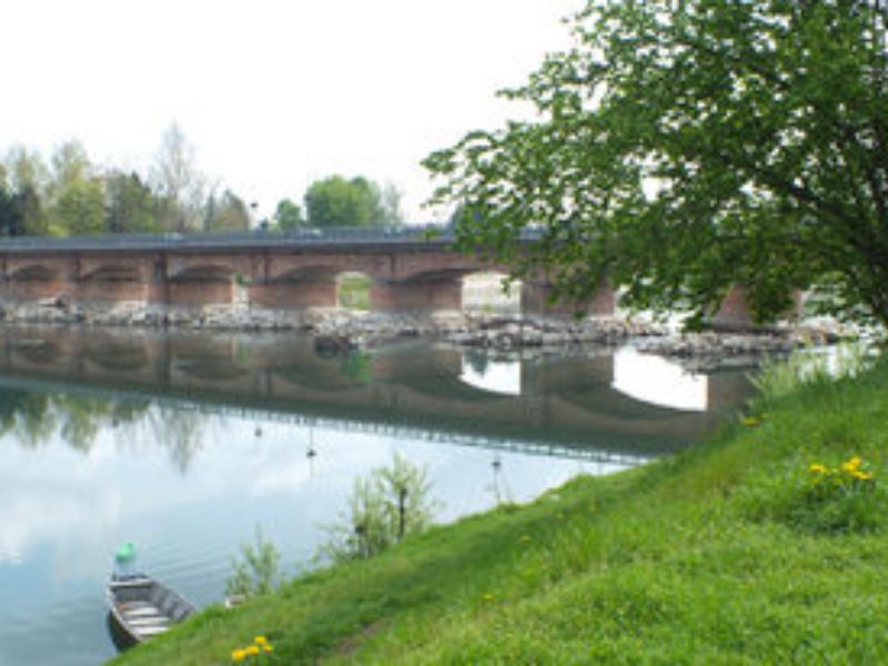 Fiume Adda, livello idrometrico in diminuzione