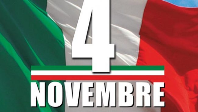 4 Novembre, Giorno dell’Unità Nazionale e delle Forze Armate