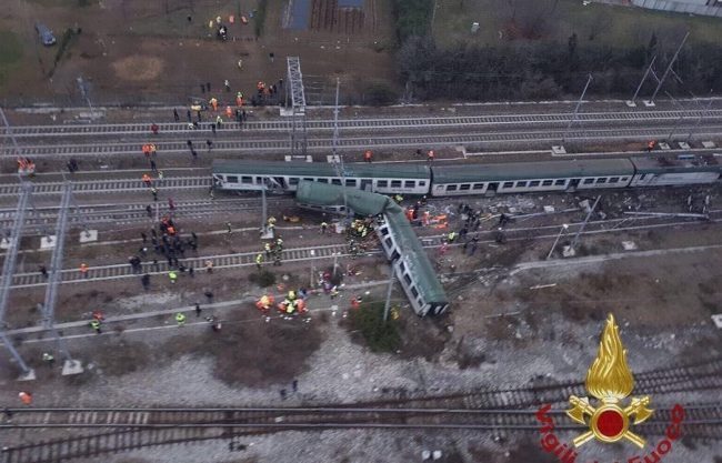 Deragliamento Frecciarossa a Livraga: chiesti 11 anni di carcere per i sei imputati