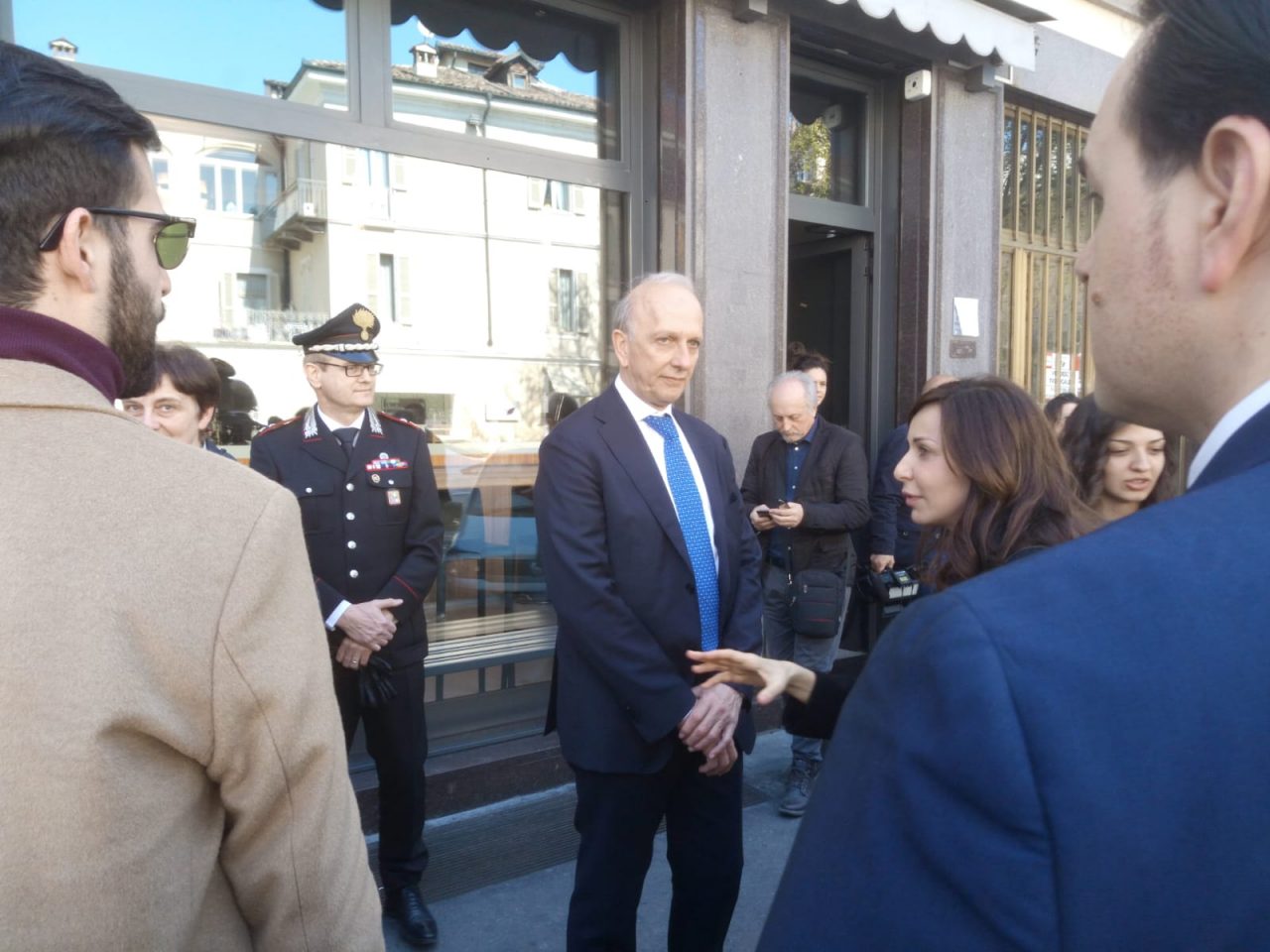 Il ministro Bussetti alle Vailati “Hanno dimostrato di essere una squadra”
