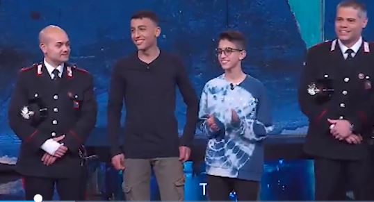 Ramy e Adam, i piccoli eroi in Tv a “Che tempo che fa”