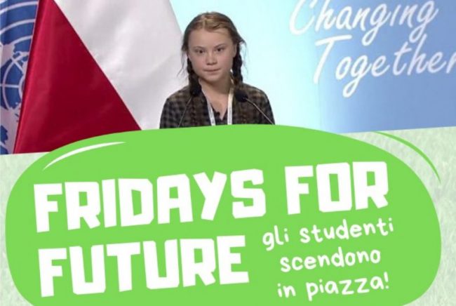 Sciopero generale 27 settembre 2019: venerdì Fridays for future nel segno di Greta