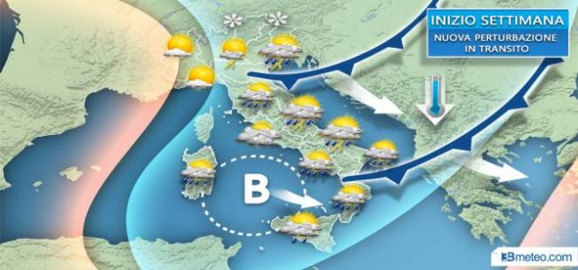 Stop al caldo: da questa sera torna il vento
