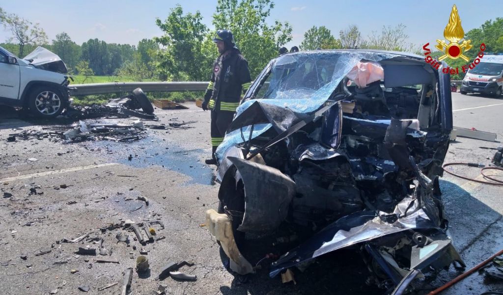 Tragico schianto sulla Paullese, un morto e due feriti gravi FOTO e VIDEO
