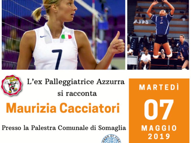 Maurizia Cacciatori arriva a Somaglia da Michela Monari