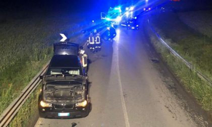 Scontro tra due auto a Sant'Angelo Lodigiano, 6 feriti