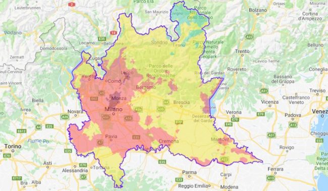 Ozono da bollino rosso in tutto il Lodigiano I DATI