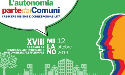 Sabato 12 ottobre Assemblea Congressuale di Anci Lombardia con elezione del nuovo Presidente