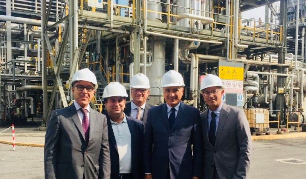 Il prefetto di Lodi in visita alla Itelyum di Pieve Fissiraga