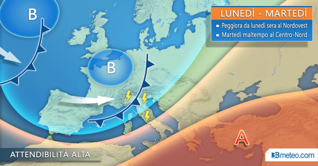 L’autunno entra nel vivo con piogge e forti temporali PREVISIONI METEO