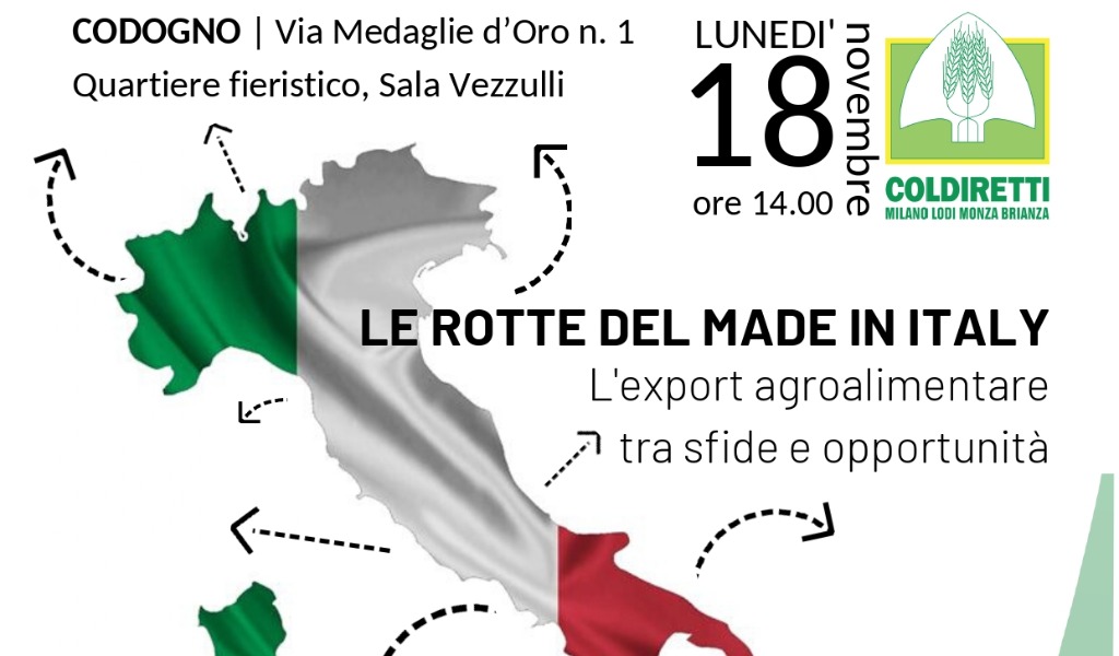 Fiera di Codogno: Coldiretti si focalizza sul Made in Italy