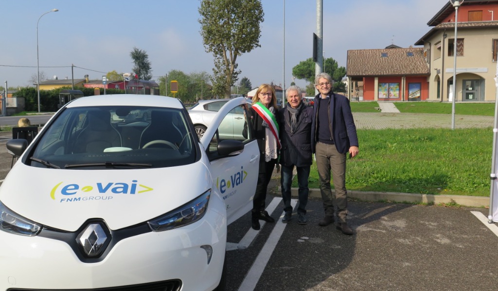 Automobile elettrica in condivisione tra amministrazione e cittadini: l’innovazione di Castiraga