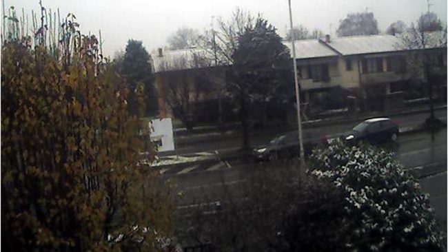 Neve nella bassa pianura della Lombardia SITUAZIONE WEBCAM