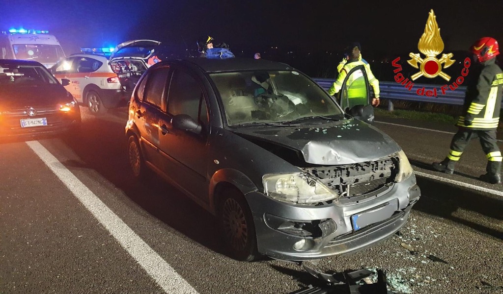 Incidente a Tavazzano, una 35enne e un 63enne in pronto soccorso