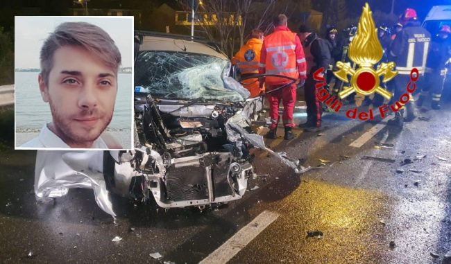 Scontro fra auto e camion a Sant’Angelo: 27enne perde la vita
