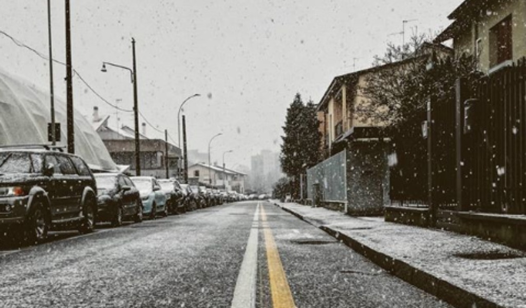 La magia della neve a Lodi raccontata attraverso Instagram FOTO