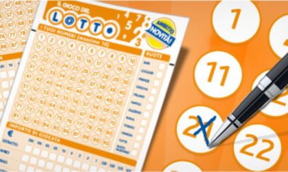 Gioco del Lotto: nel Pavese vinti 124mila euro con una quaterna