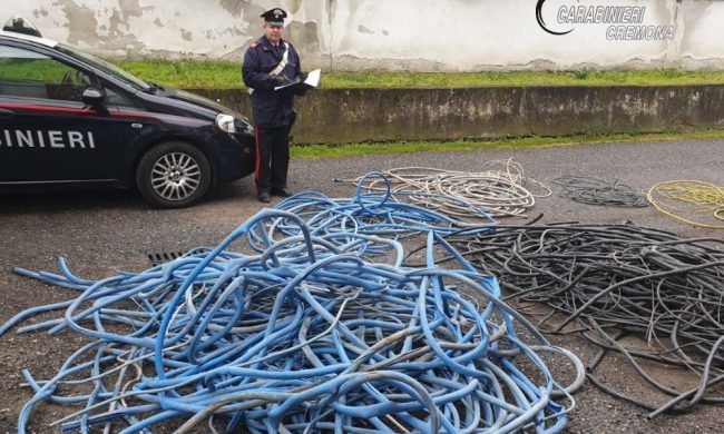 Furto di cavi di rame in azienda, tre denunciati per ricettazione
