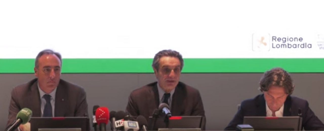Coronavirus: conferenza stampa in diretta della Regione