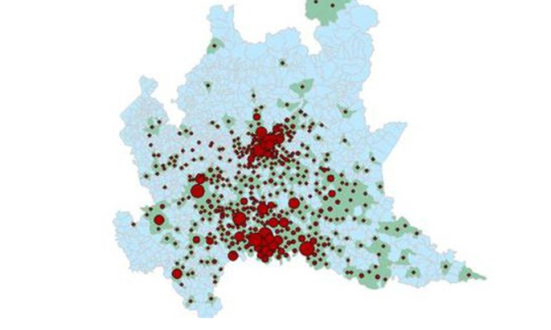 Coronavirus: tutta la Lombardia decretata zona rossa