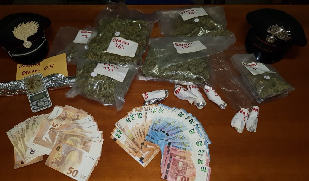 A Lodi Vecchio arrestato spacciatore colto con le mani nel sacco