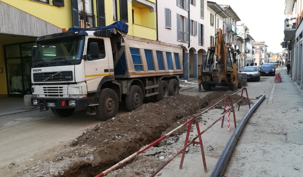 Conclusi i lavori di rifacimento rete idrica in via Cabrini a Sant’Angelo Lodigiano