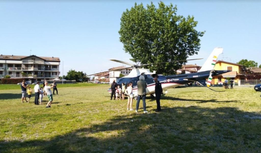 Elicottero dei Carabinieri per contrastare lo spaccio nei campi: sei denunciati