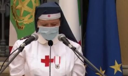 Mattarella a Codogno: l'infermiera legge con voce rotta la propria lettera al Presidente