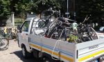 Ciao ciao biciclette abbandonate: oggi pulizia delle strade di Lodi