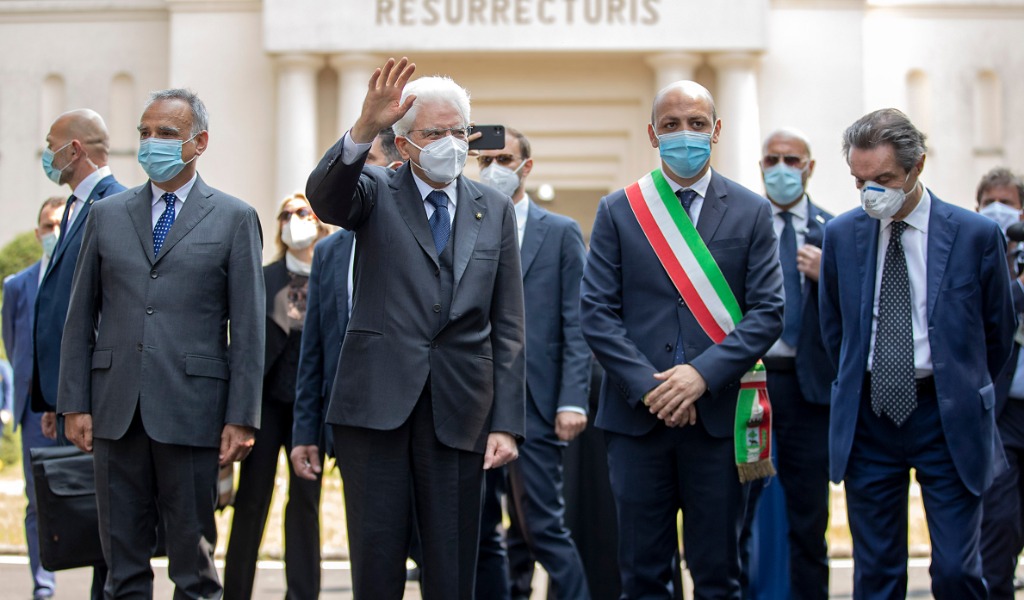 Mattarella è arrivato a Codogno per celebrare insieme la Festa della Repubblica FOTO e VIDEO