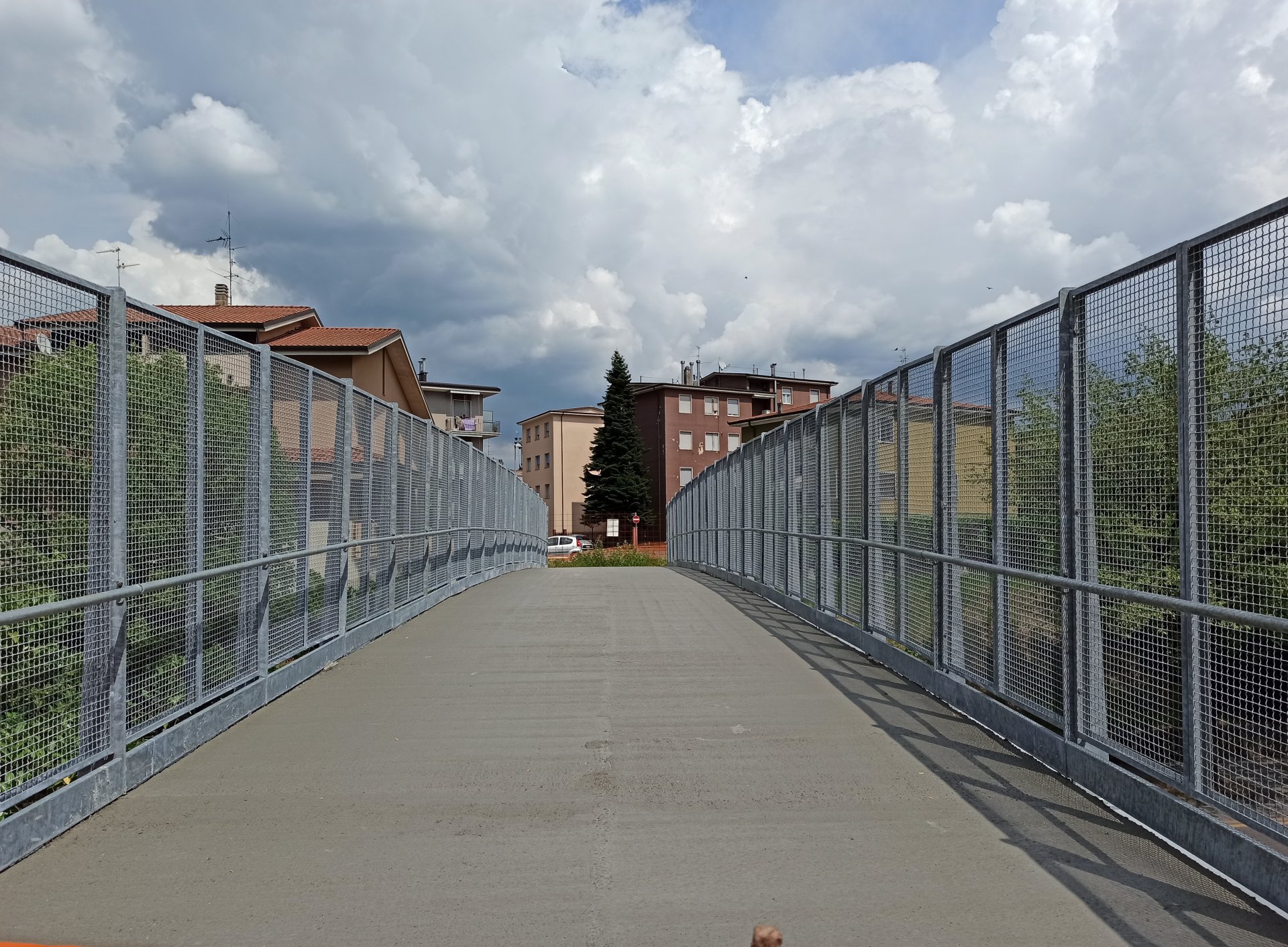 passerella lato via Tortini 2