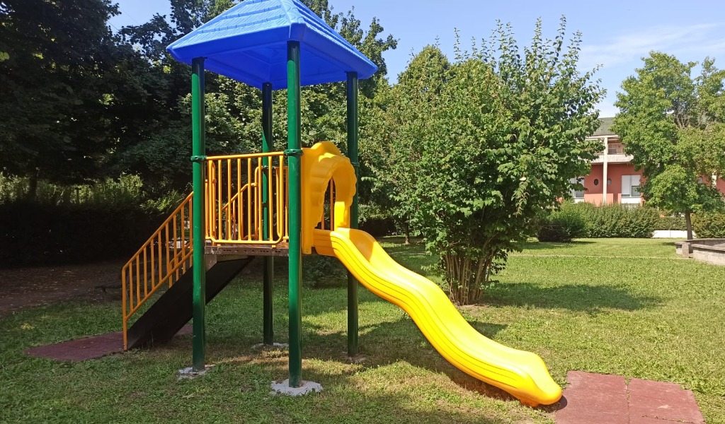 Riaperte le aree gioco di Lodi con un nuovo look FOTO
