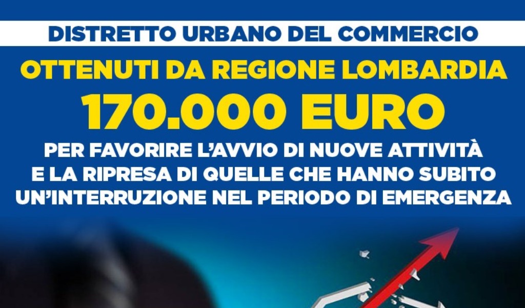 170mila euro da Regione per le attività economiche lodigiane