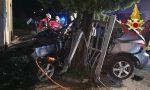 Grave incidente a Zorlesco, 22enne trasportato d'urgenza in ospedale FOTO