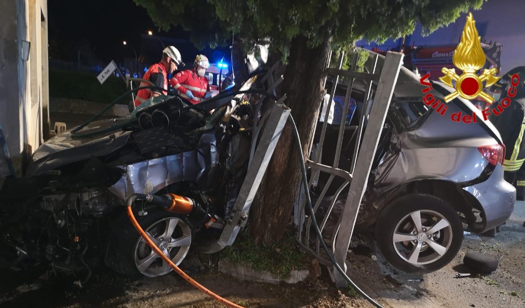 Grave incidente a Zorlesco, 22enne trasportato d’urgenza in ospedale FOTO