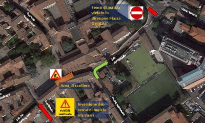 Piazza Ospitale, da lunedì i lavori per l'attraversamento pedonale