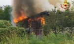 Incendio a Sant'Angelo Lodigiano, a fuoco officina in disuso FOTO - VIDEO