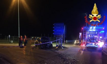 Incidente tra auto e mezzo pesante: 42enne in ospedale SIRENE DI NOTTE