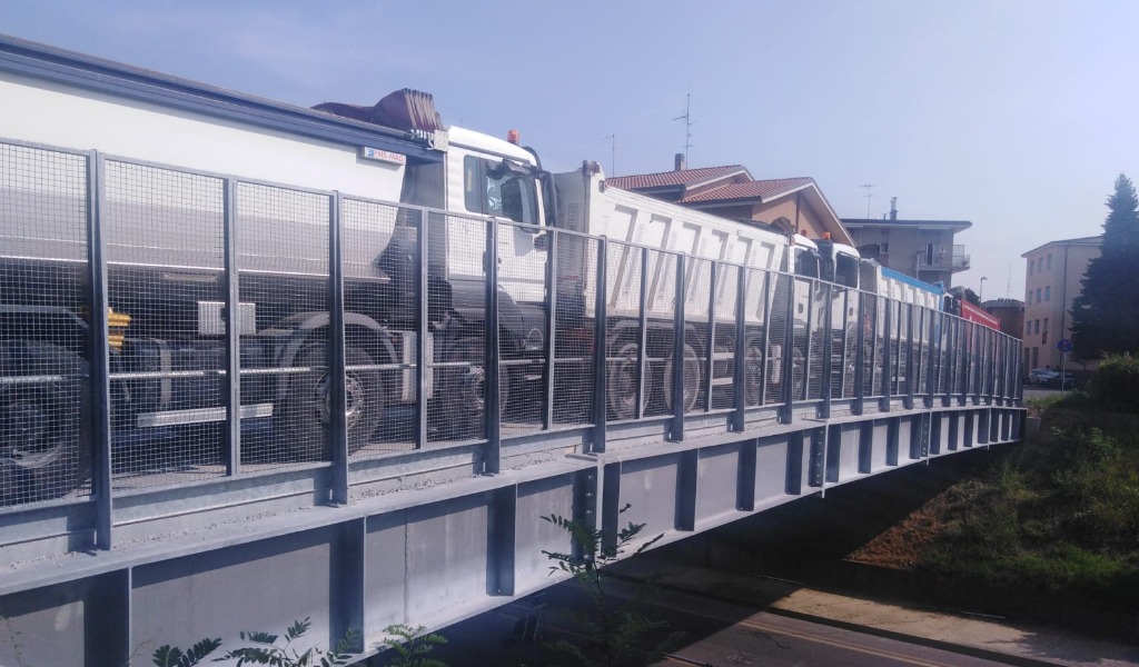 Colleg’Adda: in mattinata collaudata la passerella di via Sforza